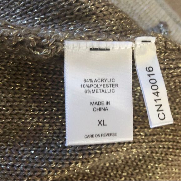 NWT NEW YORK & COMPANY Turtleneck sweater cable knit - Picture 7 of 8